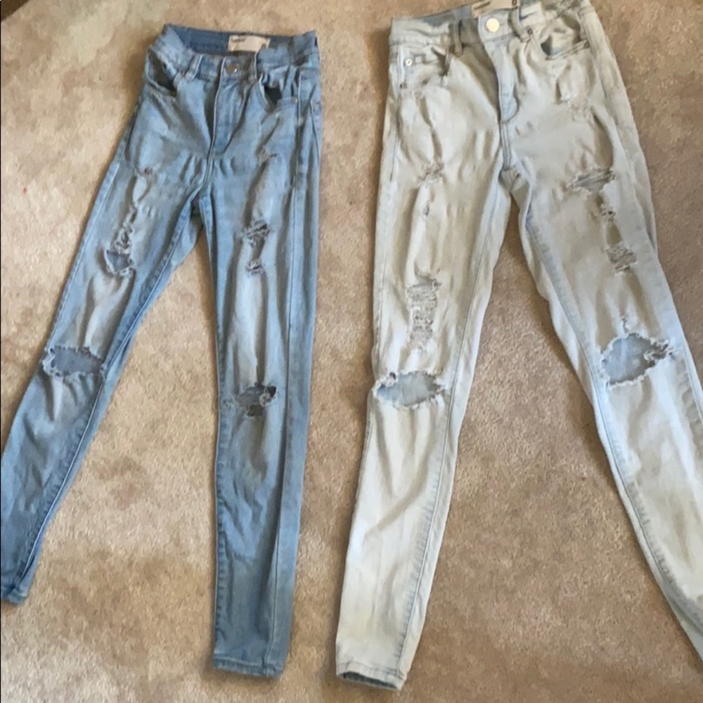 Light washed jeans